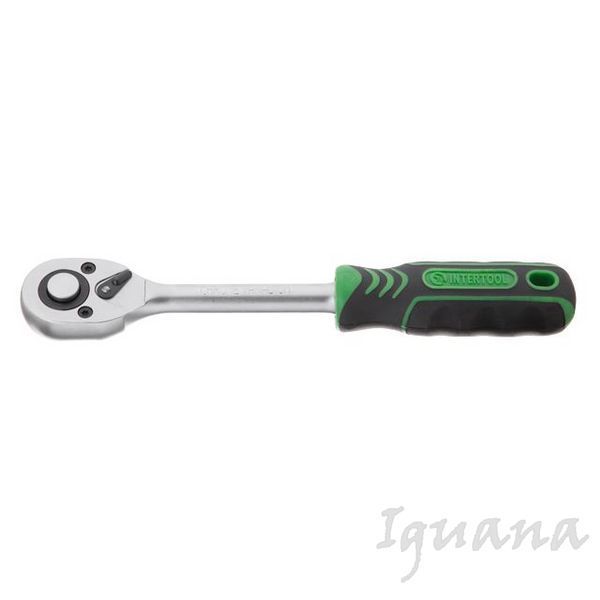 Набор головок 8-19 мм, 1/2", тресчетка, 10 ед. Intertool ET-6013 ET-6013 фото
