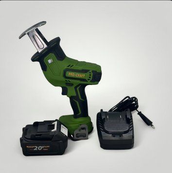 Шабельна пила акумуляторна PROCRAFT PSS30 (з АКБ та зар. прист.) 030302_20.4 фото