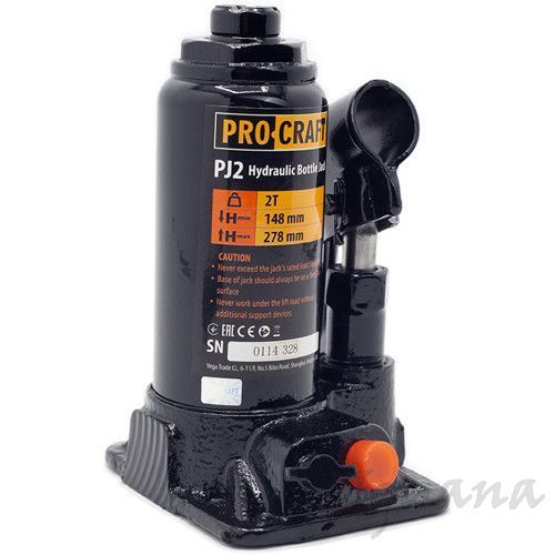 Домкрат гидравлический 2т PRO-CRAFT PJ2 040002 фото