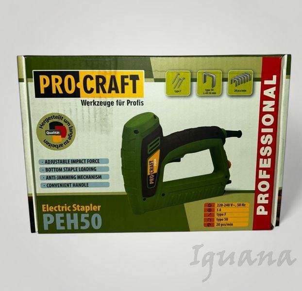 Степлер электрический PROCRAFT РЕН50 000050 фото