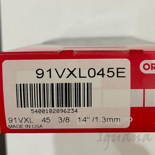 Цепь Орегон к пиле 3/8 12" 30см 1,3 мм 45 звена 91VXL045E фото