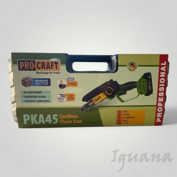 Аккумуляторная мини пила Procraft PKA45 (2 акб) Кейс 030451 фото
