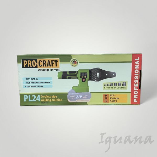 Аккумуляторный паяльник Procraft PL24 (без АКБ и ЗУ) 030270 фото