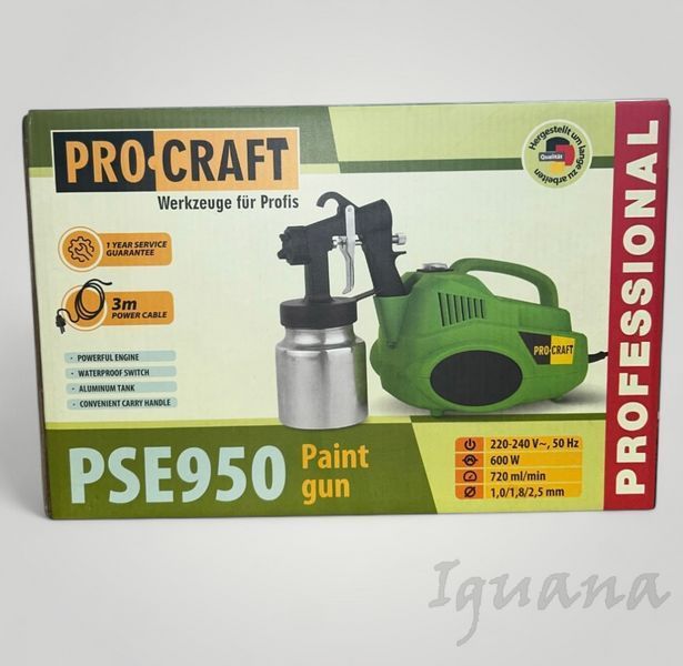 Фарбопульт електричний PROCRAFT PSE950  009501 фото