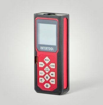 Дальномер лазерный 60 м Intertool MT-3055 лазерная рулетка MT-3055 фото