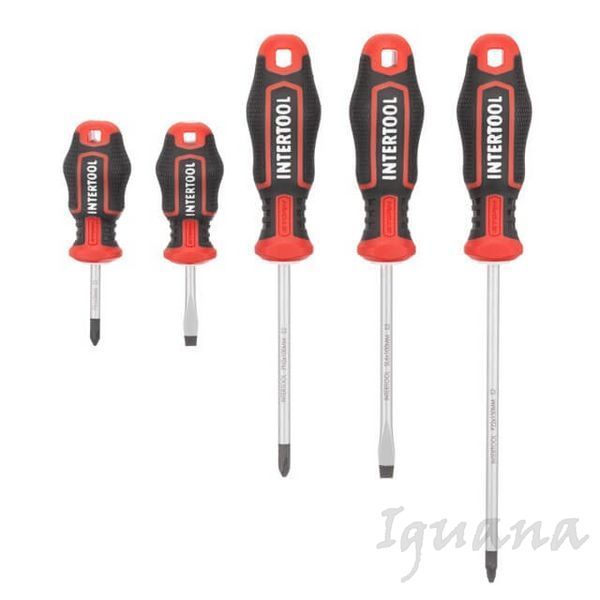 Набор инструментов 56 ед., STORM, 1/2", 1/4", Cr-V Intertool ET-8056 ET-8056 фото