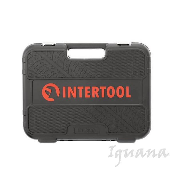 Набор инструментов 56 ед., STORM, 1/2", 1/4", Cr-V Intertool ET-8056 ET-8056 фото