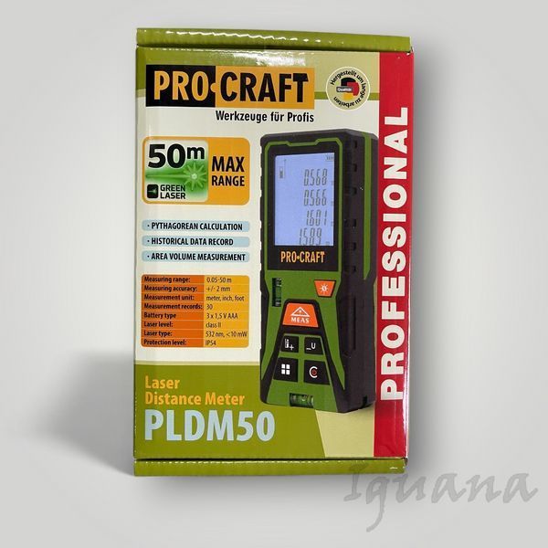 Лазерный дальномер Procraft PLDM50 000503 фото