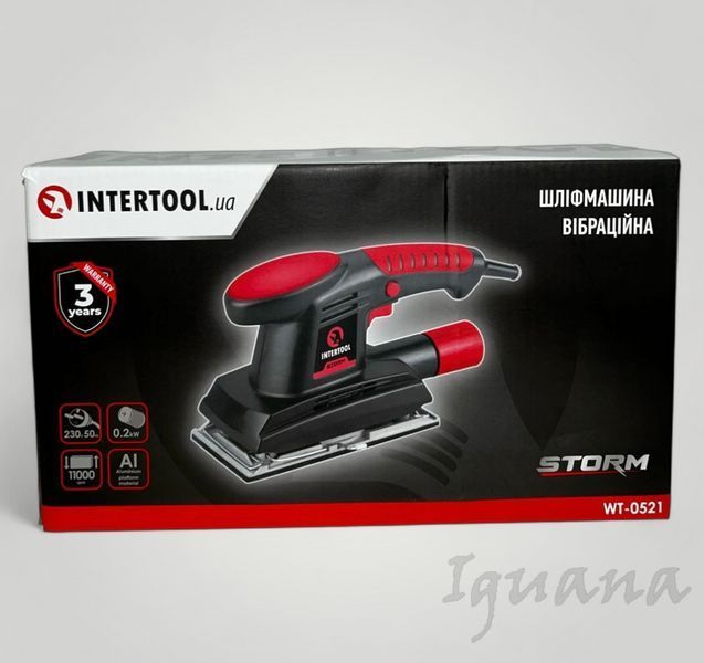 Шлифмашина вибрационная Intertool WT-0521 WT-0521 фото